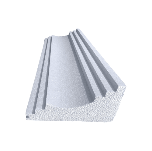 Moldura Externa De Isopor EPS Fachada C/ Pingadeira